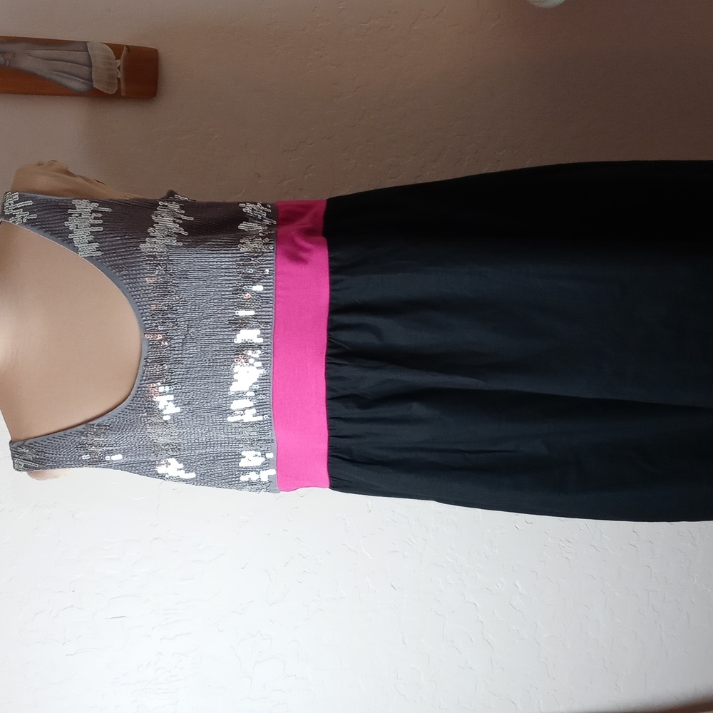 L8ter Plus Size Mini Dress